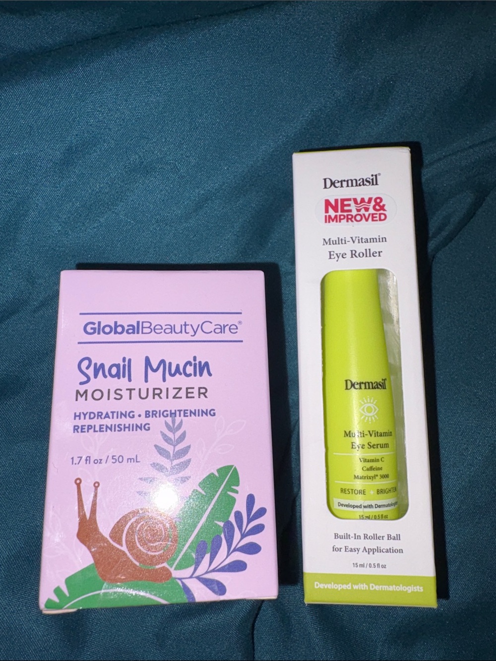 Global Beauty Care Snail Mucin Moisturizer - Dermasil - Eye Serum